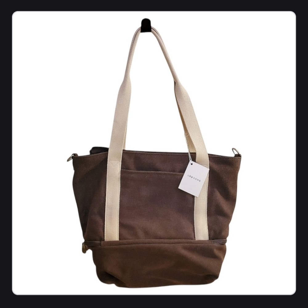 Lo & Son Tote Bag Large Catalina Travel Weekender Thistle